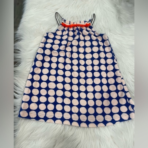 J.Crew Crewcuts - Polka Dot Terrycloth Dress - Size 4 - Picture 1 of 6